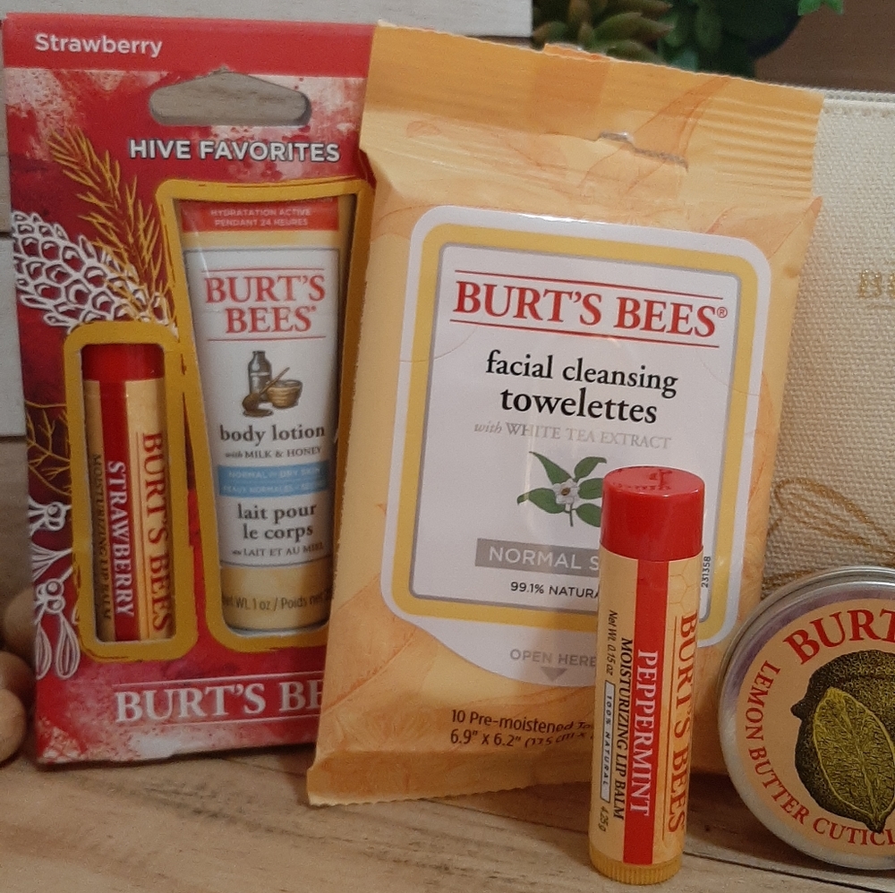 6 piece Burts bee set.